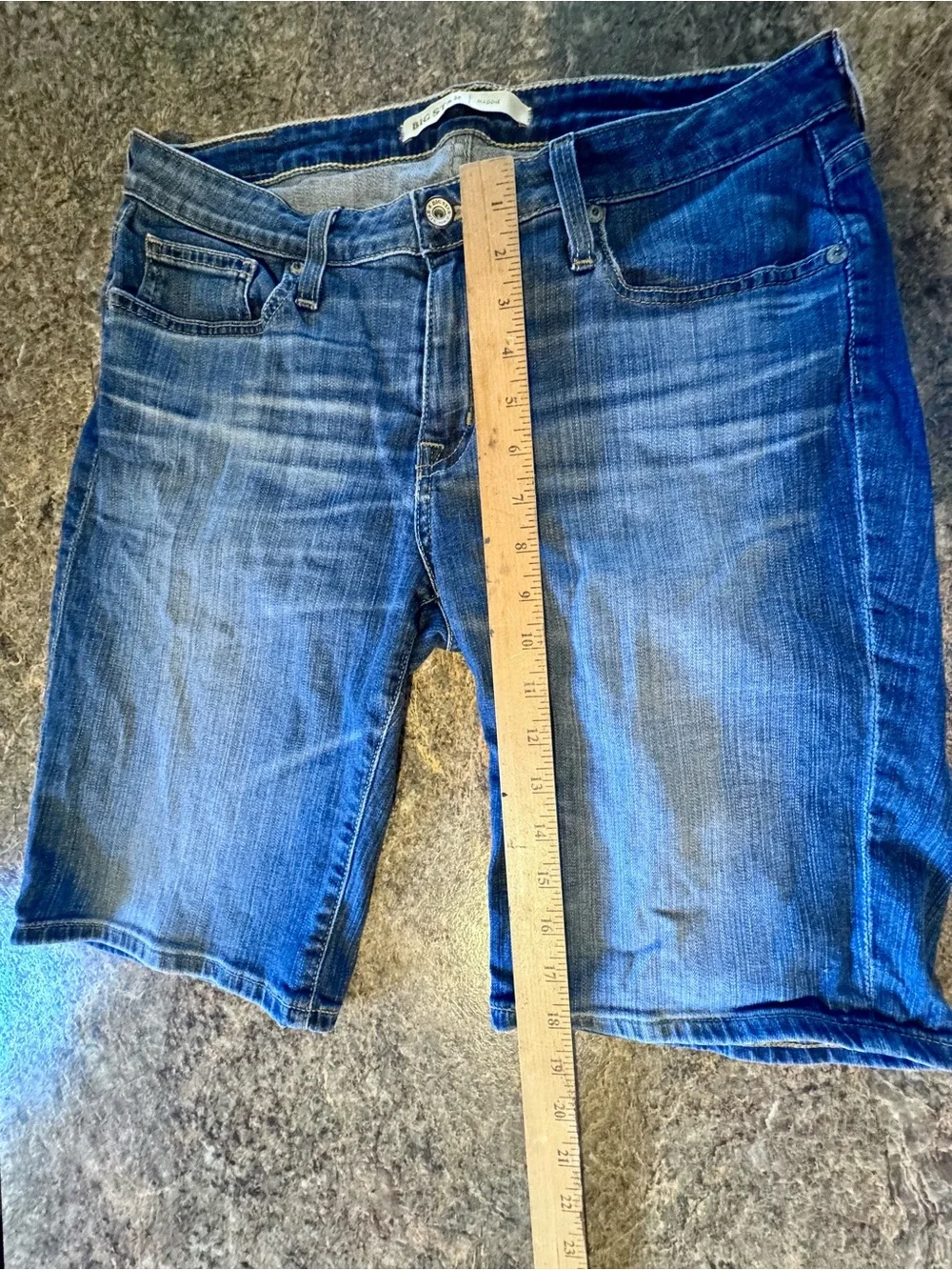 Women’s Big Star Maddie Burmuda Blue Denim Short - Size 29
